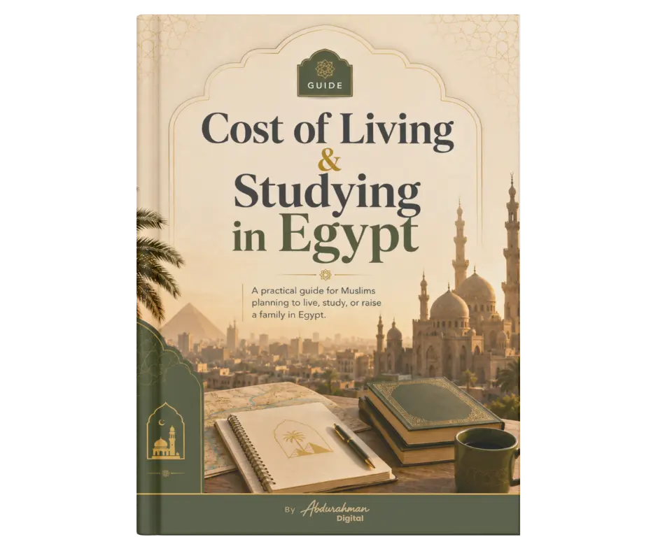 Cost of living and studying in egypt guide - abdurahman digital - cover