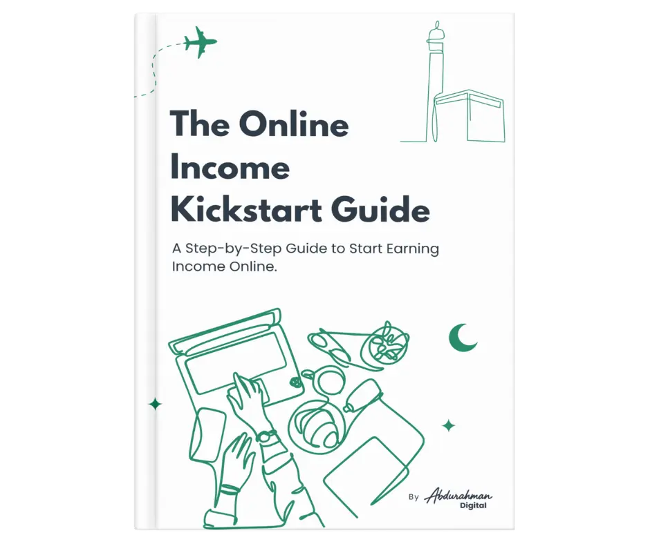 The online Income Kickstart Guide - Front Cover - v1.2
